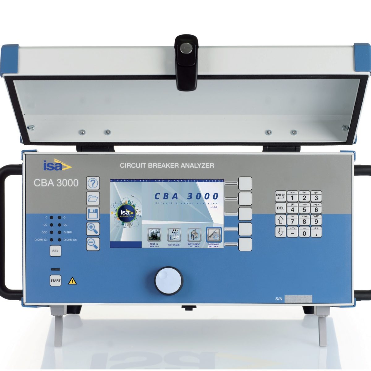ISA CBA1000 CIRCUIT BREAKER ANALYZER SKT Testing