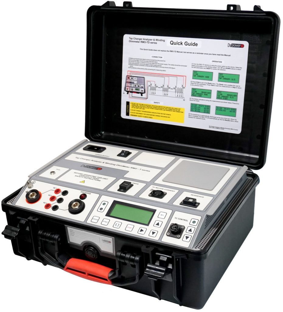 RMO-TD/TT TRANSFORMER RESISTANCE METER & TAP CHANGER ANALYZER - SKT Testing